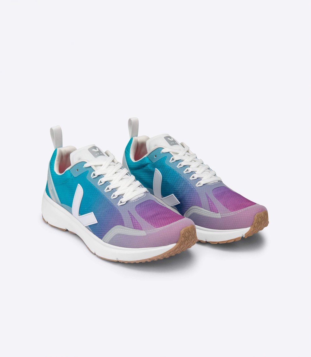 Veja Sneakers Mens - Condor 2 Alveomesh - Blue/White - 9340NURPK